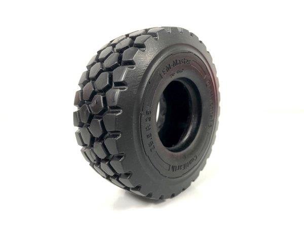 Tires for construction machines