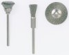 Cup brushes, stainless steel, Ø 13 mm, 2 pieces