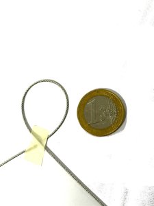 Miniatur Edelstahldrahtseil &Oslash; 0,72