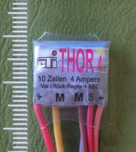 CTI THOR 4 Micro-Fahrregler vor- rückwärts 4 Ampere