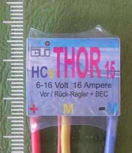 CTI THOR 4s micro speed controller forward-reverse 4 amp self-learning