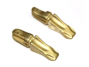 Standard tooth outside left and right made of brass