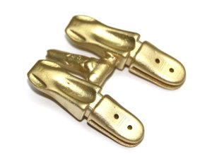 Standard tooth middle (2 pieces) made of brass