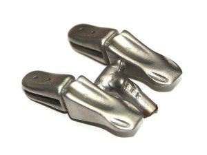 Standard tooth middle (2 pieces) made of steel