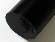 Plastic roundbar PA 6 black - all sizes