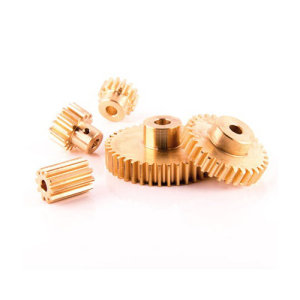Spur gears in steel, module 6 toothing milled, straight teeth