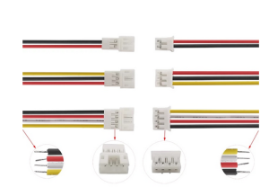 JST-PH 2.0 2-6 pole cable with micro male + female connector