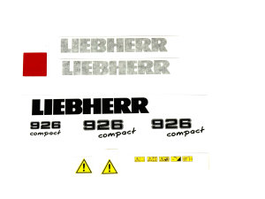 plottet decals for Liebherr R926