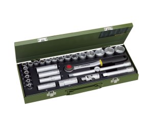 Socket wrench set 1/2" (29 pieces)