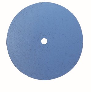 Silicone polishing wheel, Ø 22 mm, 10 pieces with carrier