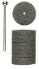 Silicium-Karbid-Schleifscheiben,  22 mm, 10 Stück mit Träger