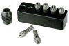 MICROMOT steel collets, 6 pieces from 1 to 3.2 mm, with holder